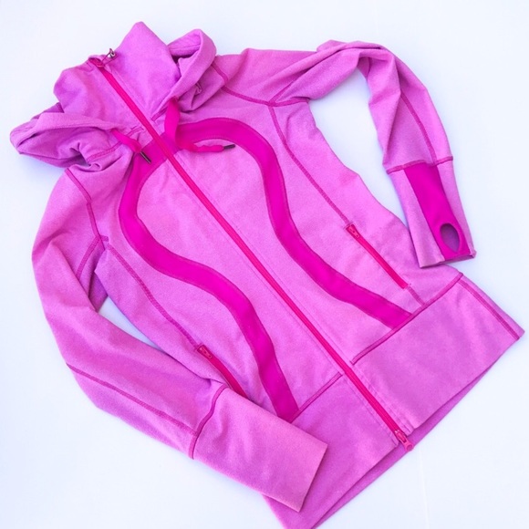 lululemon athletica Jackets & Blazers - Lululemon Athletica Stride Jacket / Hoodie Pink 4